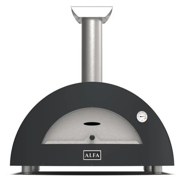 Alfa forni Moderno 2 pizze Grijs Hybride