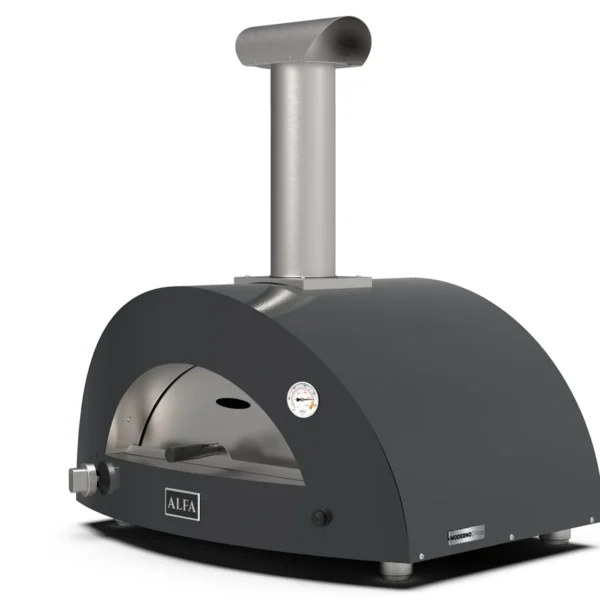 Alfa forni Moderno 2 pizze Grijs Hybride - Afbeelding 2