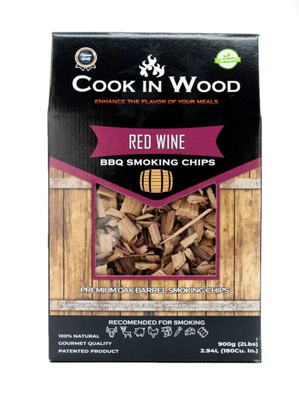 Cook in Wood Rooksnippers Rode wijn 900 gr - Afbeelding 8
