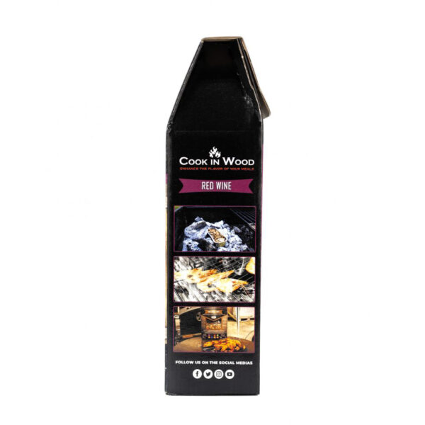 Cook in Wood Rooksnippers Rode wijn 900 gr - Afbeelding 4