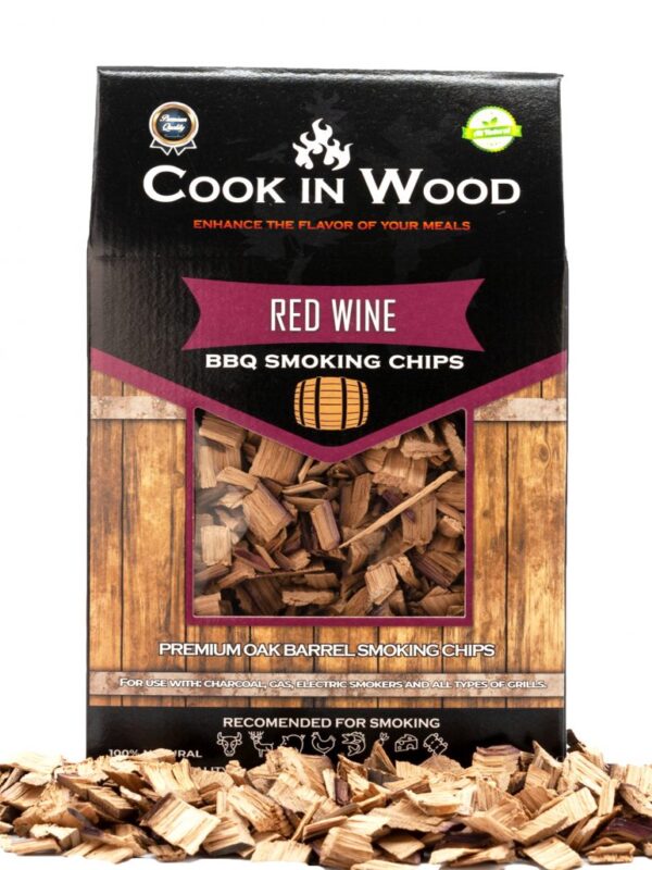 Cook in Wood Rooksnippers Rode wijn 900 gr - Afbeelding 6