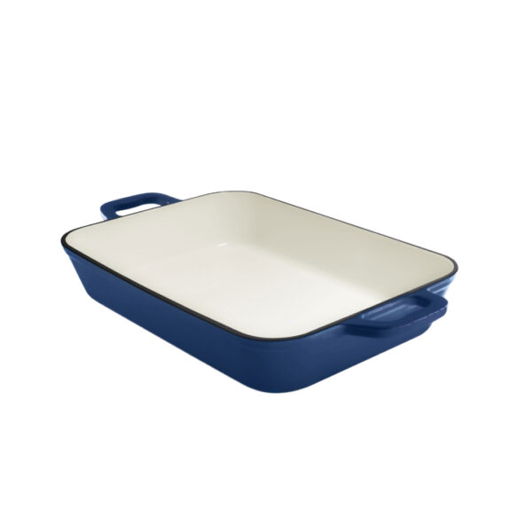 Grand Feu geëmailleerde gietijzeren ovenschaal 3,2 ltr. blauw