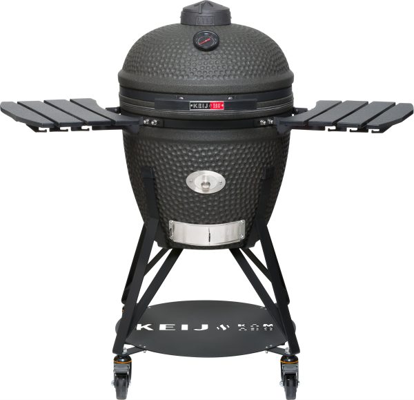Keij Kamado Legend Large - 21 inch Mat zwart