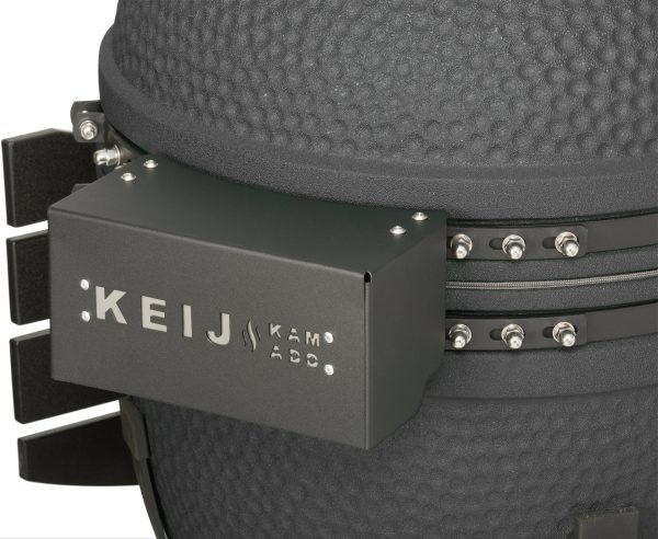 Keij Kamado Legend Large - 21 inch Mat zwart - Afbeelding 7