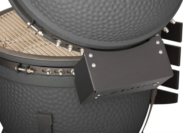 Keij Kamado Legend Large - 21 inch Mat zwart - Afbeelding 6